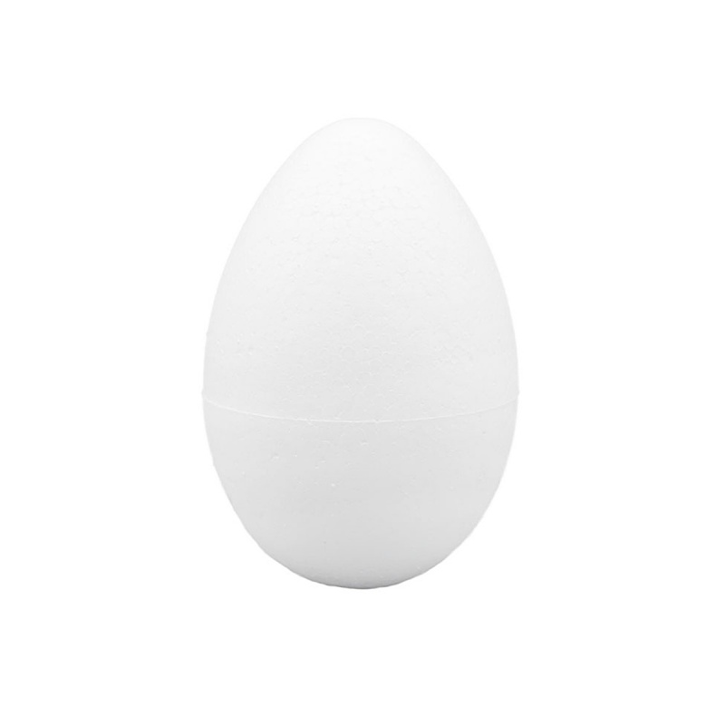 Пенопласт белый яйцо d=4*6см 680356														