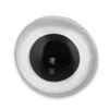 Глаза 10,5 мм пришивные белый кристальные за 1шт  Gamma CRP-10-5														
