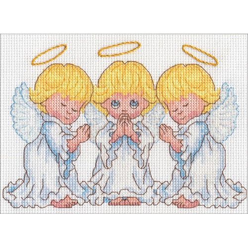 Вышивка крестом DIMENSIONS "Маленькие ангелочки" мулине 18*13см 65167-70-DMS														