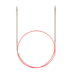 Спицы круговые с удлиненным кончиком D 3,5мм, длина 100см  Addi 775-7/3,5-100														