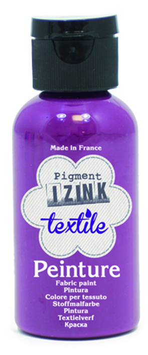 Краска текстильная "ALADINE" фиолетовый 50 мл  Франция 80705														