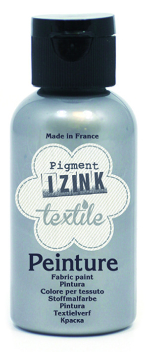 Краска текстильная "ALADINE" серебристый 50 мл  Франция 80714														