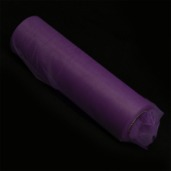 Фатин средней жесткости 15 т. фиолетовый в шпульках 150см*22,86м за 1м TBY.C 15														