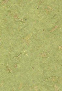 Бумага тутовая ручного изготовления 64*94см, тутовое волокно, цвет темно-зеленый PTDGR														