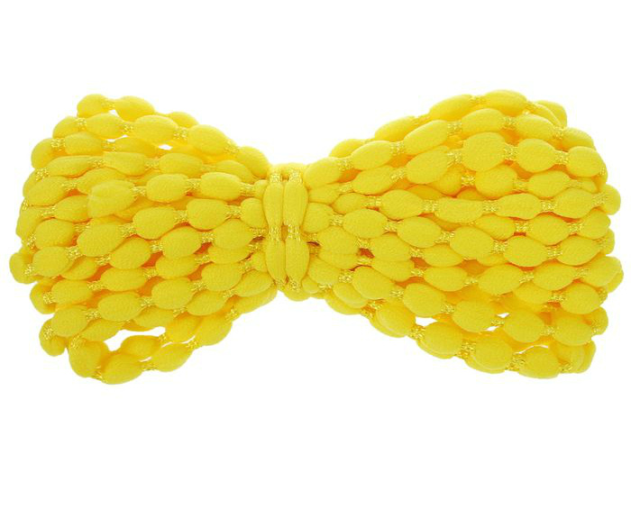 Шнур для плетения декоративный желтый (помпошки) 9м за 1м  Арт Узор 1280078	