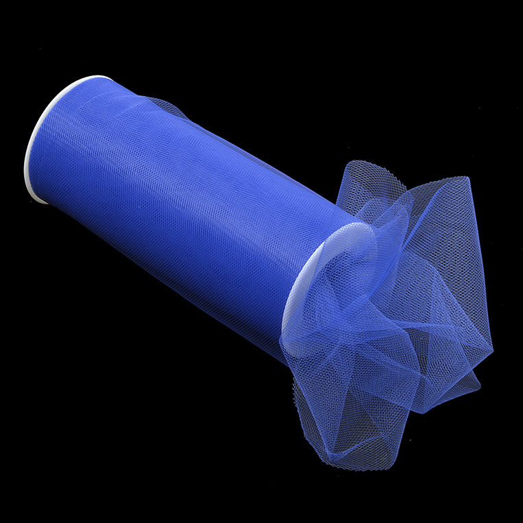Фатин средней жесткости 21 т. синий в шпульках 170см*22,86м TBY.C														