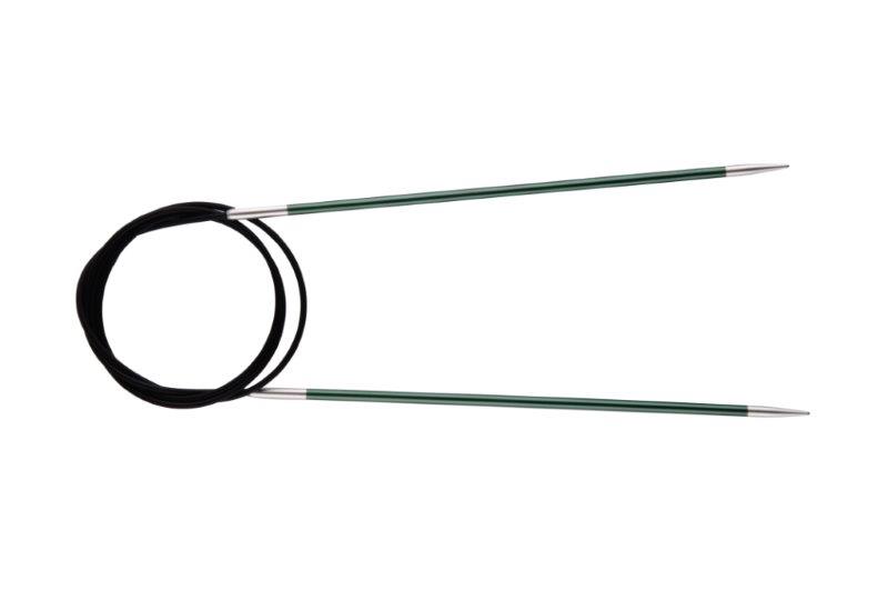 Спицы круговые Zing D 3,0мм, длина 40см, алюминий, нефтритовый  Knit Pro 47065														