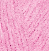 Пряжа "SOFTY BABY" 191 розовый 5*50 г. 115м 100% микрополиэстер  ALIZE 191														