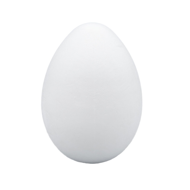 Пенопласт белый яйцо d=11*15,5см из 2-х половинок