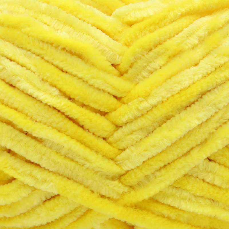 Пряжа "Селена" 09 желтый 5*100 г. 68м 100% микрополиэстер  Astra Premium 09														