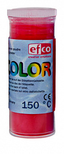 Пудра для эмалирования Efcolor цв. прозрачная красная 10 мл 9370128														