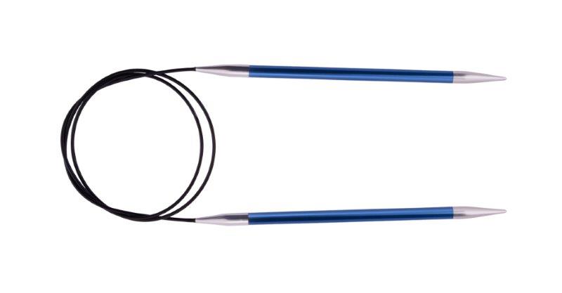 Спицы круговые Zing D 4,5мм, длина 60см, алюминий, иолит (фиолетовый)  Knit Pro 47100														
