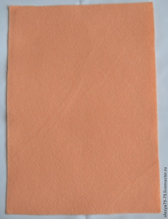 Фетр листовой розовый 042 2801НY 1.4мм  А4