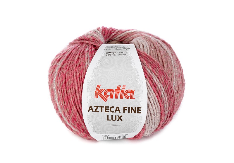 Пряжа "Katia "AZTECA FINE LUX" 401 10*100 г. 270м шерсть 52%, акрил 45%. 3% полиэстер 401														