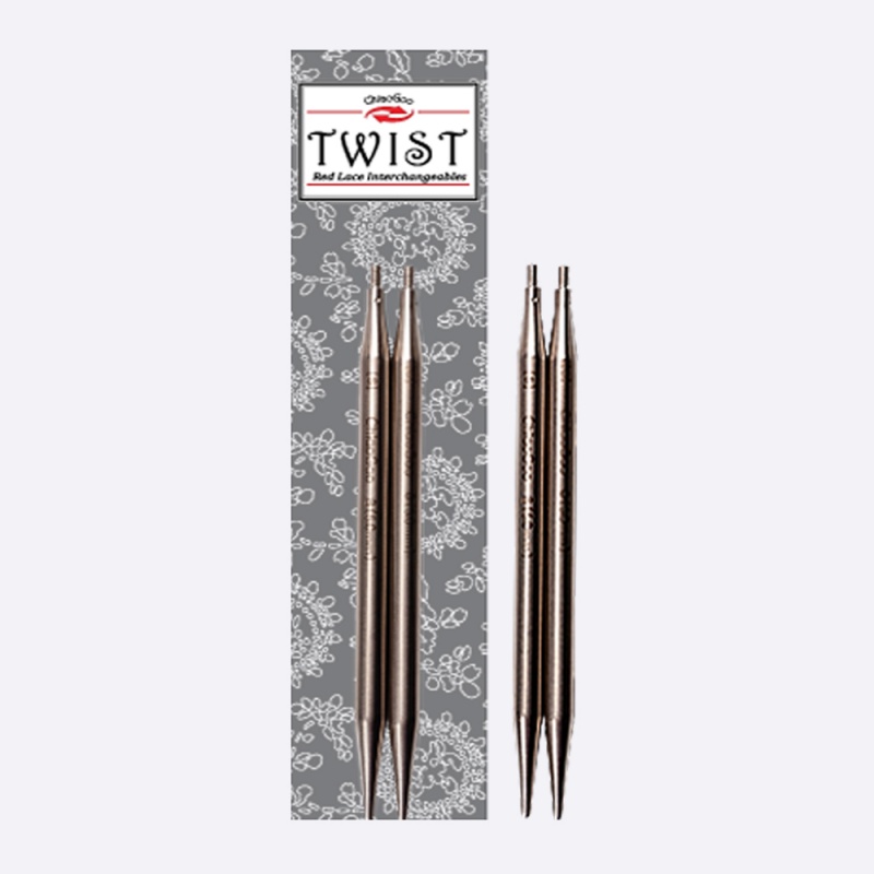 Спицы съемные Twist 3,5мм длина 10см из хирургической стали  ChiaoGoo 7504-4														