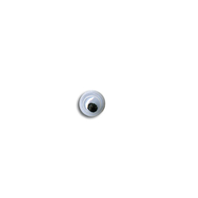 Глаза   3мм с бегающими зрачками черный за 1шт  Gamma MER-3/25518														
