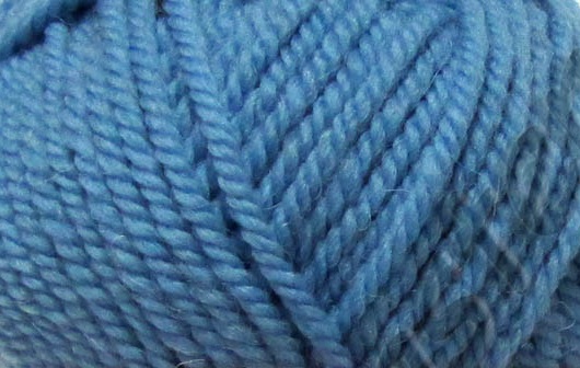 Пряжа "Зимний вариант" 05 голубой 10*100 г. 100м 95% шерсть, 5% акрил объемн.  Пехорка