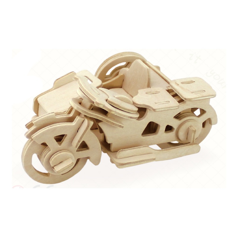 Пазл       3D "Мотоцикл" 42дет. объемный фанера  REZARK ROT-012														