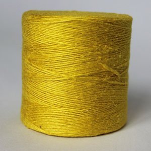 Пряжа "SILK ANAMIKA" шелковая 6 желтый 5*50 г. 400м 100% натуральный шёлк  ИНДИЯ