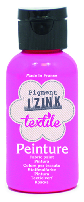 Краска текстильная "ALADINE" пинк 50мл  Франция 80711														