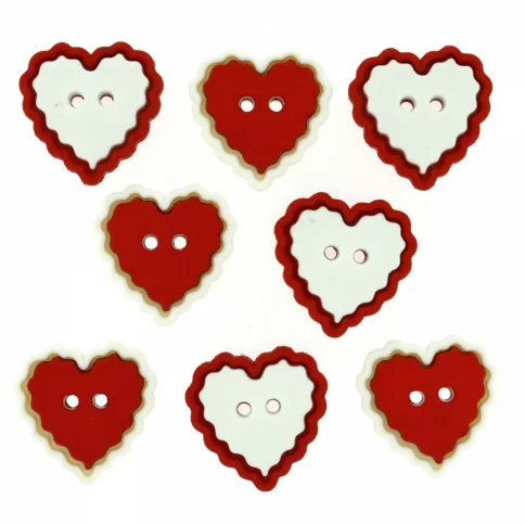 Пуговицы декоративные "Сердце мое" (набор) 8142