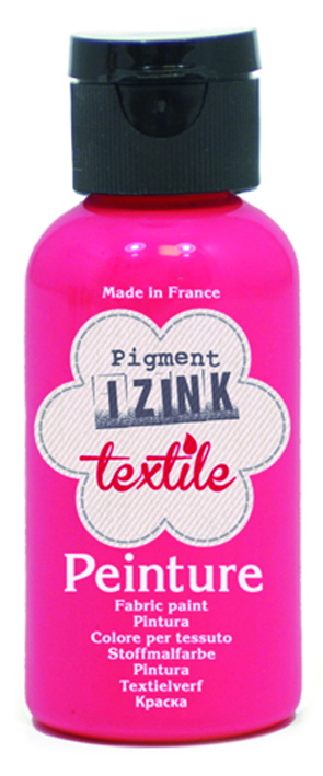 Краска текстильная "ALADINE" фуксия 50 мл  Франция 80704														