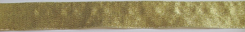 Лента атласная металлизированная 12мм золото 12мм* 33м 0080-1200