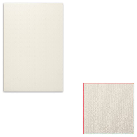 Картон грунтованный односторонний 0,9мм*20*30см белый для масляной живописи  3162