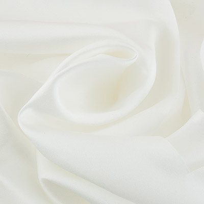 Ткань для батика "Satin", 100% шелк, 28*28см, цвет белый плотность 54г/м  Гамма SG-462														