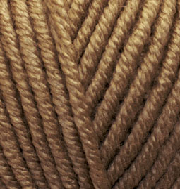 Пряжа "SUPERLANA MAXI" 137 табачно-коричневый 5*100 г. 100м 75% акрил, 25 % шерсть  ALIZE