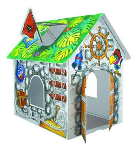 Набор для творчества "Игровой домик для раскрашивания. Pirate house" 3+  ARTBERRY