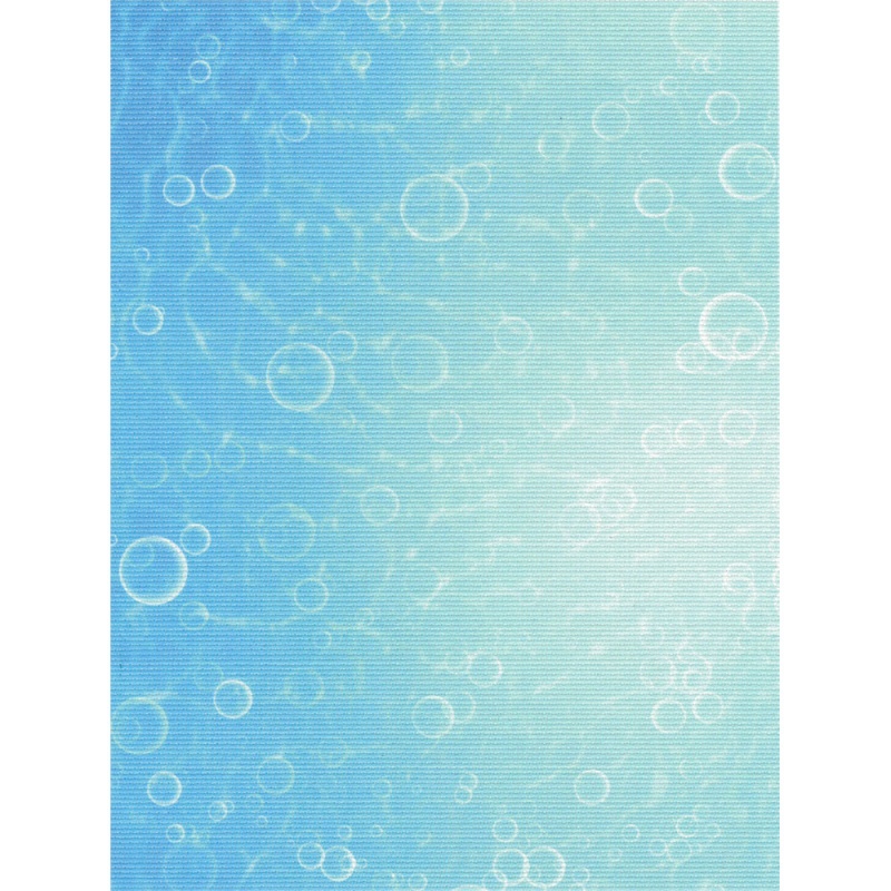 Канва дизайнерская А4 (Aida 18) голубые пузыри 100% хлопок  МП-Студия КД-025														