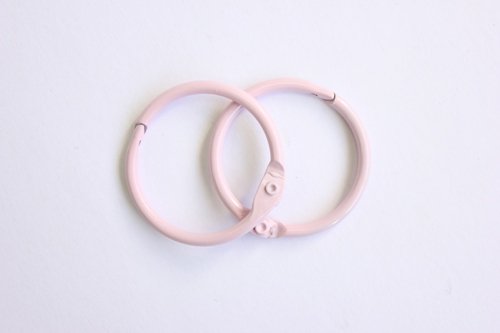 Кольца для альбомов цвет розовый, 30мм, набор 2шт.  ScrapBerrys SCB2504430