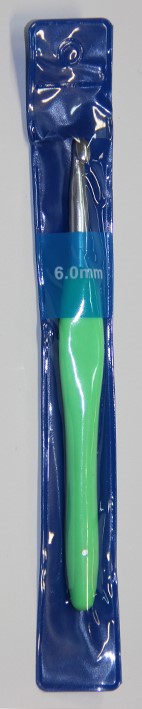 Крючок 1- сторонний D 6,0 длина 15см с каучуковой ручкой  Наследие 63172														