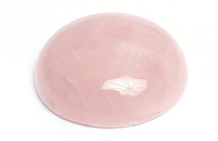Кабошоны круг кварц розовый 20мм 1797120														