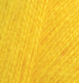 Пряжа "ANGORA REAL 40" 216 желток 5*100 г. 480м 40% шерсть, 60 % акрил  Alize