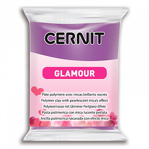 Глина полимерная "Cernit GLAMOUR" перламутровый цвет 900 фиолетовый 56-62гр. CE0910056900														