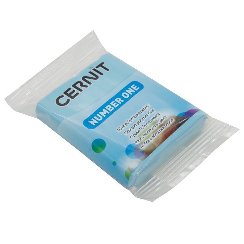 Глина полимерная "Cernit № 1" цвет 211 карибский голубой 56-62гр. CE0900056														