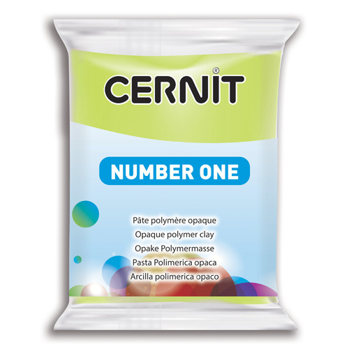 Глина полимерная "Cernit № 1" цвет 601 анисовый 56-62гр. CE0900056														