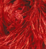 Пряжа "DECOFUR" 56 красный травка 5*100 г. 100м. 100% полиэстэр  ALIZE