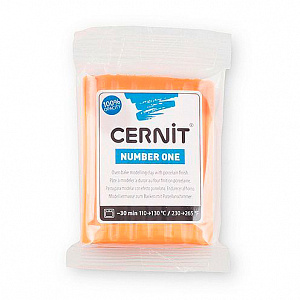 Глина полимерная "Cernit № 1" цвет 754 коралловый, 56-62гр. CE0900056														