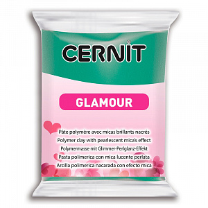 Глина полимерная "Cernit GLAMOUR" перламутровый цвет 600 зеленый 56-62гр. CE0910056600														