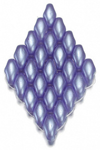 Бисер DUO стекло с двумя отверстиями цв. синий 2,5*5мм, 8гр.  KNORR PRANDELL 3119637														